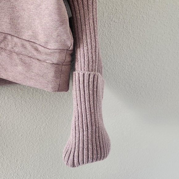 Varley Mauve Turtleneck Sweatshirt - Picture 6 of 16